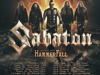 SABATON PLOTS NORTH AMERICAN INVASION FOR “THE GREAT TOUR”
