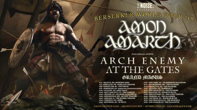 At The Gates Announces Tour Dates Supporting Amon Amarth