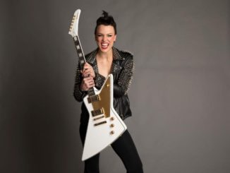 Lzzy Hale Of Halestorm, Epiphone-Ltd. Ed. Lzzy Hale Signature Explorer Outfit-Announced Today; Summer U.S. Trek With Alice Cooper Starts July 17