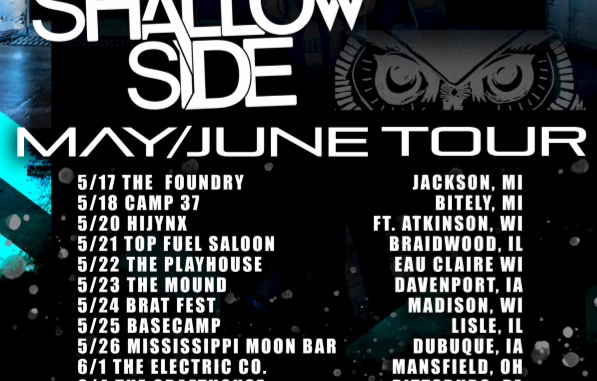 Shallow Side Announce Spring Tour Dates | Update On "Saints & Sinners" Release