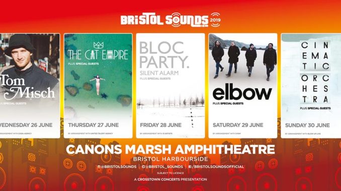 Tom Misch, The Cat Empire, Bloc Party, Elbow and The Cinematic Orchestra to headline Bristol Sounds 2019