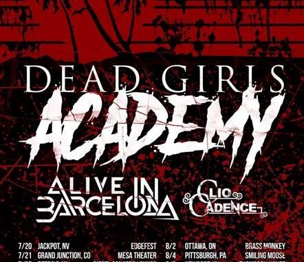 Dead Girls Academy Announce The Cruel Summer Tour, Studio Update