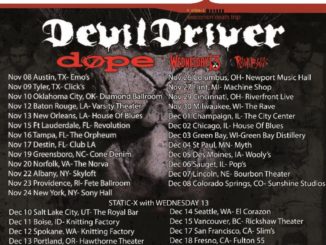 STATIC-X and DEVILDRIVER Announce Second Leg of Co-Headline North American Wisconsin Death Trip 20th Anniversary Tour