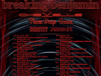 Breaking Benjamin At Jiffy Lube Live In Bristow, VA 8-22-2019