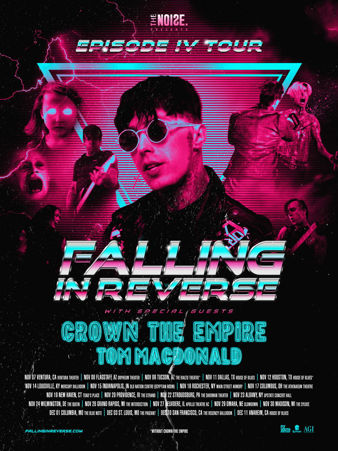 Falling In Reverse Are Going Back On Tour This Fall Side Stage Magazine