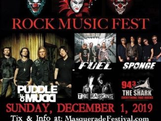 Don Jamieson of That Metal Show to Host The Masquerade Rock Music Fest Featuring Puddle Of Mudd, Fuel, Sponge and Special Guests The Raskins, December 1st at The Space at Westbury Theatre in New York 1