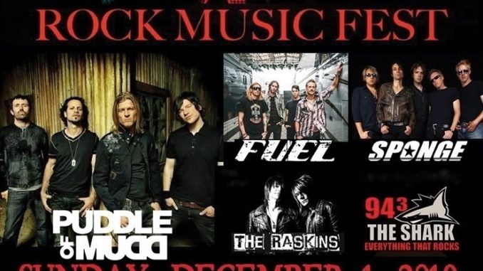 Don Jamieson of That Metal Show to Host The Masquerade Rock Music Fest Featuring Puddle Of Mudd, Fuel, Sponge and Special Guests The Raskins, December 1st at The Space at Westbury Theatre in New York 1