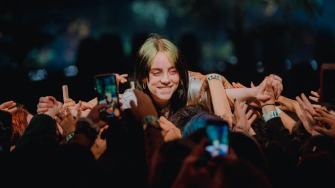 Apple Music's Artist of the Year Billie Eilish Performs at the Steve Jobs Theater