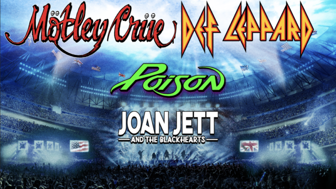Def Leppard Announce Co-Headlining Stadium Tour With Mötley Crüe Featuring Poison & Joan Jett & The Blackhearts