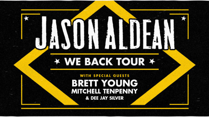 JASON ALDEAN EXTENDS 2020 WE BACK TOUR AS SECOND LEG ROLLS THROUGH THE SUMMER
