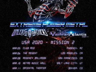DRAGONFORCE Announces US Headlining Trek With Unleash The Archers And Visions Of Atlantis; Alicia Vigil (Vigil Of War) To Handle Bass/Backing Vocals On Upcoming Tours