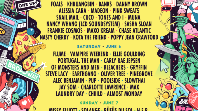 Governors Ball annoucnes by-day lineup + single-day tickets