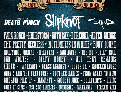 Rocklahoma 2020: Slipknot, Five Finger Death Punch, Staind, Papa Roach, Halestorm, Anthrax & Many More; America's Biggest Memorial Day Weekend Party Returns May 22, 23 & 24 in Pryor, OK