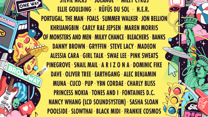10th Annual Governors Ball Music Festival Lineup