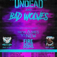 BAD WOLVES hits the road with Hollywood Undead