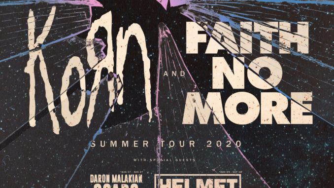 Faith No More And Korn Announce Co-Headline North American Summer Tour ​   　 