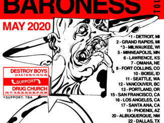 Baroness Announce Spring North American Co-Headlining Tour with Against Me! ​   　 