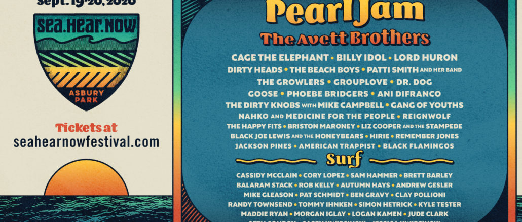 SEA.HEAR.NOW ANNOUNCES MUSIC AND SURF LINEUP