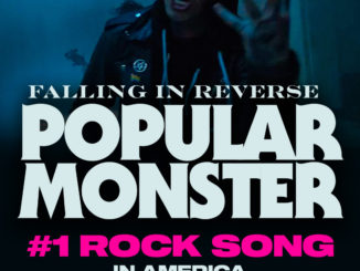 Falling In Reverse "Popular Monster" Is The No. 1 Rock Song In the Country