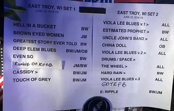 Dead & Company's 2018 Alpine Valley Concert is this Week's "One More Saturday Night"