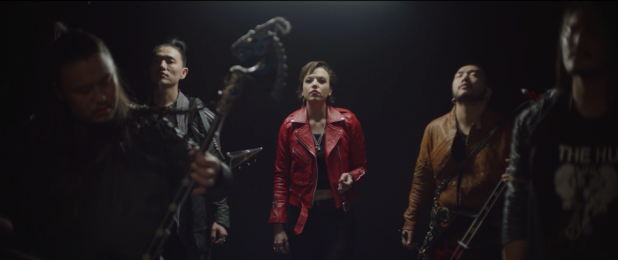 THE HU teams up with LZZY HALE of Halestorm