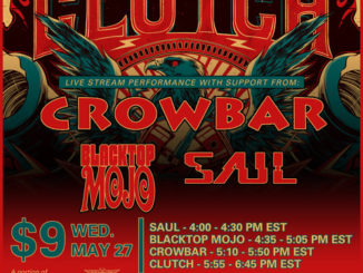 CLUTCH News - Clutch To Perform Virtual Concert May 27th "Live From The Doom Saloon Volume 1"