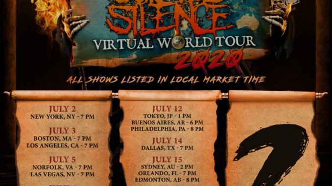 SUICIDE SILENCE Announce Second Batch Of "Virtual World Tour" Dates + Tickets On Sale!