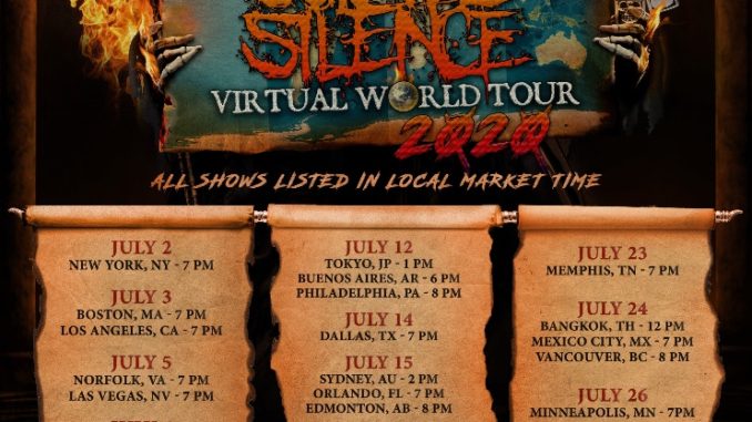 SUICIDE SILENCE Reveal Final Batch Of "Virtual World Tour" Dates + Tickets On Sale!
