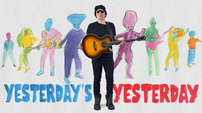 Joe Satriani to Premiere New Video - "Yesterday's Yesterday" Tomorrow, July 30