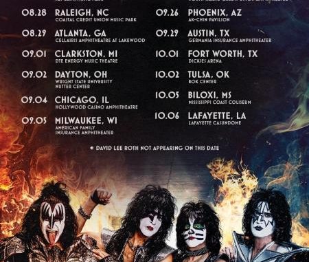 KISS: END OF THE ROAD NORTH AMERICAN TOUR HAS BEEN RESCHEDULED TO 2021