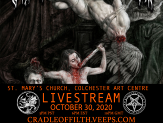 CRADLE OF FILTH - Announce Halloween Live-Stream Concert From St. Mary's Church