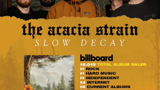 The Acacia Strain's "Slow Decay" Smashes Its Way Onto The Charts + Into Your Blackened Metal Hearts