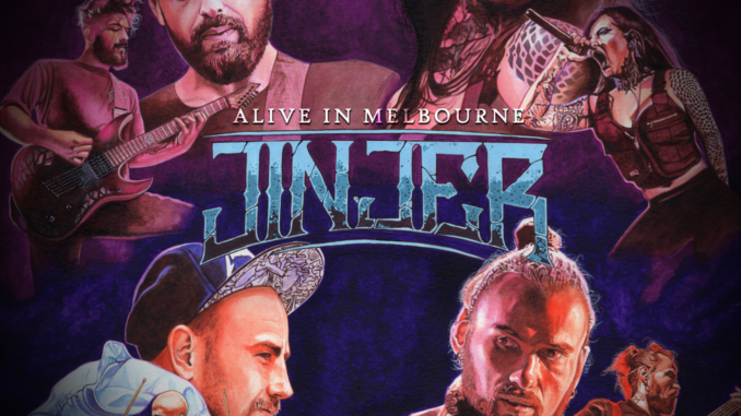 JINJER Announces "Alive In Melbourne" Live Album, Pre-Orders Available Now