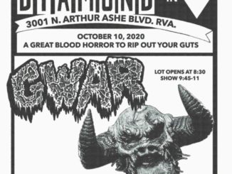 GWAR Announces Drive-In Show For October 10th in Richmond, VA