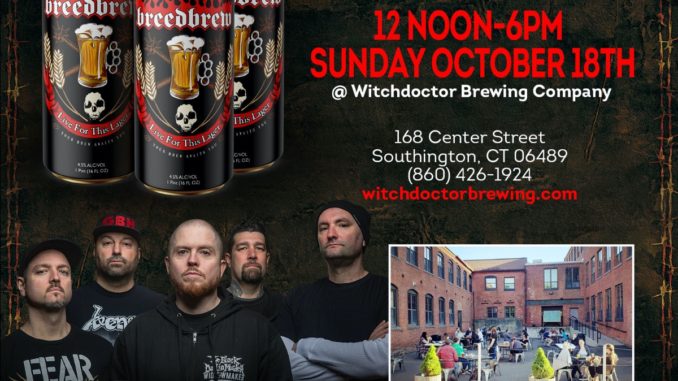 Hatebreed Live For This Lager Now Available in Cans + Exclusive Event Sunday, 10/18