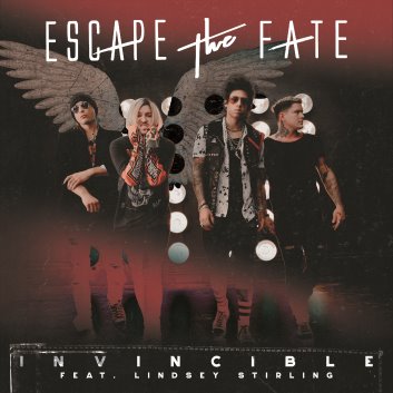 ESCAPE THE FATE releases "Invincible" (feat Lindsey Stirling)