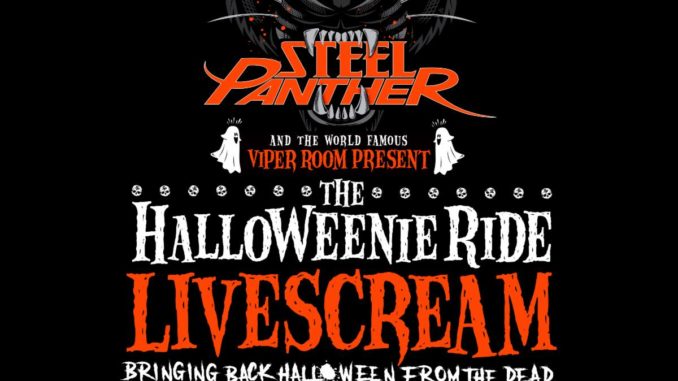 Steel Panther announce The Halloweenie Ride Livescream