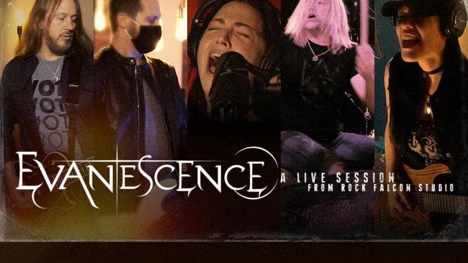 Evanescence stream performance to fans, giving them a little taste of what is to come in 2021.
