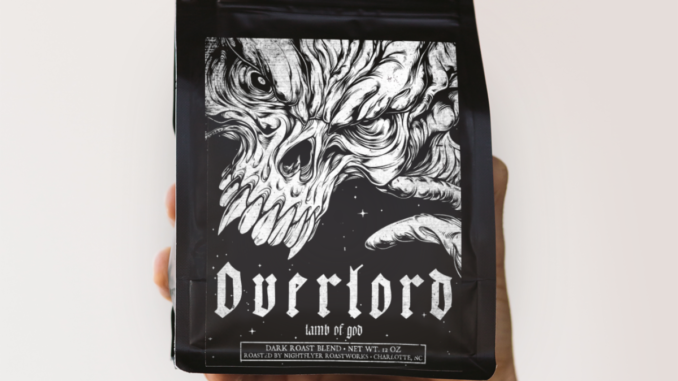 LAMB OF GOD Announces Second Collaboration with Nightflyer Roastworks for Overlord Dark Roast Coffee