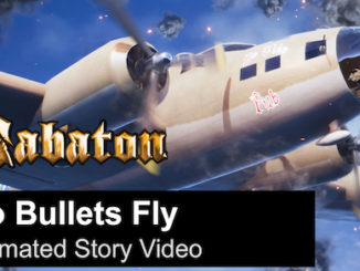 SABATON REVEAL ANIMATED VIDEO FOR "NO BULLETS FLY"