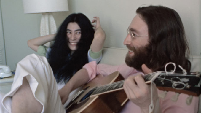 First-Ever Performance Of John Lennon & Yoko Ono Lennon's Legendary Peace Anthem "Give Peace A Chance" Revealed In New Never-Before-Seen Video; Tim's Twitter Listening Party Set For 4/24