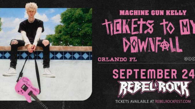 Rebel Rock adds Machine Gun Kelly to inaugural festival lineup - Sep 23-26 Central FL Fairgrounds