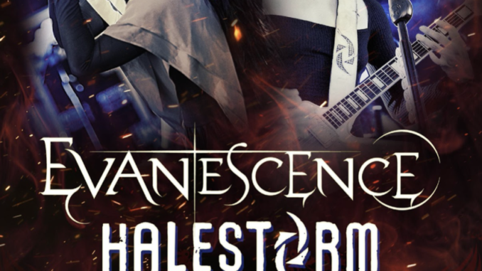 Halestorm + Evanescence Announce Fall 2021 Arena Tour