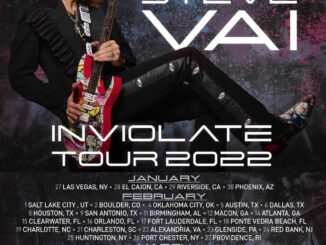 Steve Vai Announces 2022 U.S. Tour with 54 Scheduled Appearances - New Music Coming