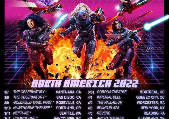 BATTLE BEAST ANNOUNCE 2022 NORTH AMERICAN TOUR