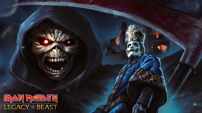 Ghost Announced As Latest In-Game Band Collaboration For Iron Maiden’s Legacy Of The Beast Mobile Game