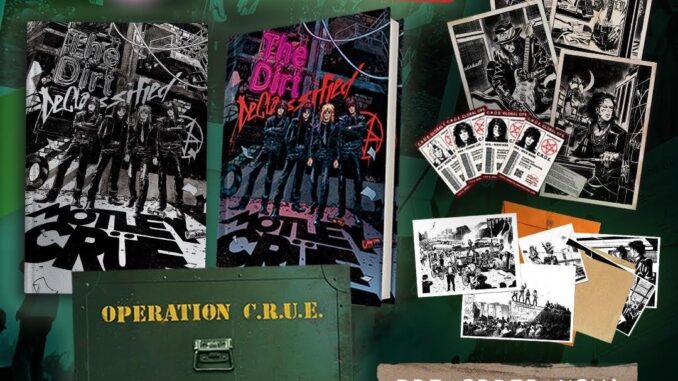Motley Crue Partners With Z2 Comics for Graphic Novel Motley Crue’s The Dirt: Declassified
