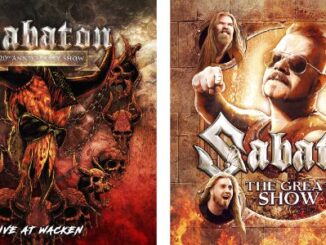 OUT TODAY: SABATON'S LIVE, DOUBLE DVD/Blu-Ray RELEASES