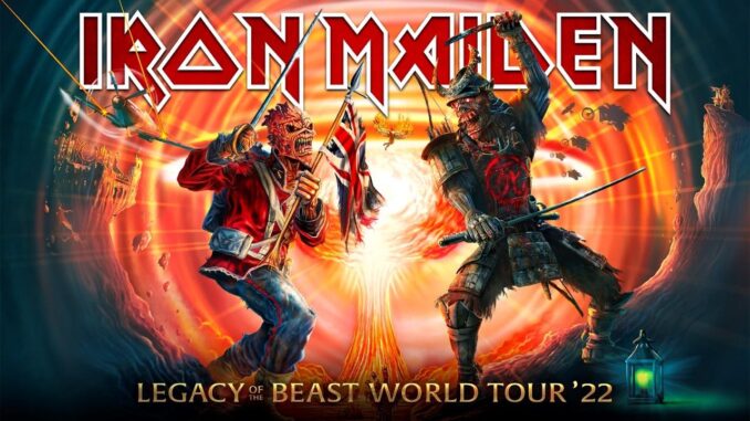 IRON MAIDEN Return To North America With An Updated ‘LEGACY OF THE BEAST’ TOUR - Critically Acclaimed Show To Be Even More Spectacular