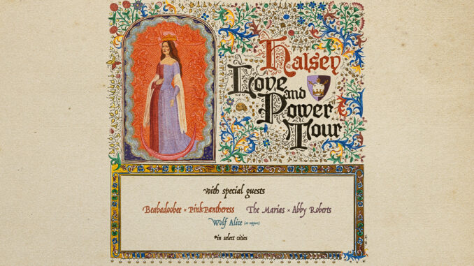 HALSEY ANNOUNCES LOVE AND POWER TOUR